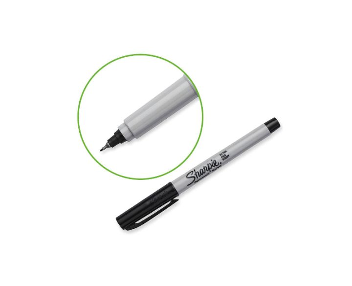 Black Marker to write on labels - ProMe Skincare